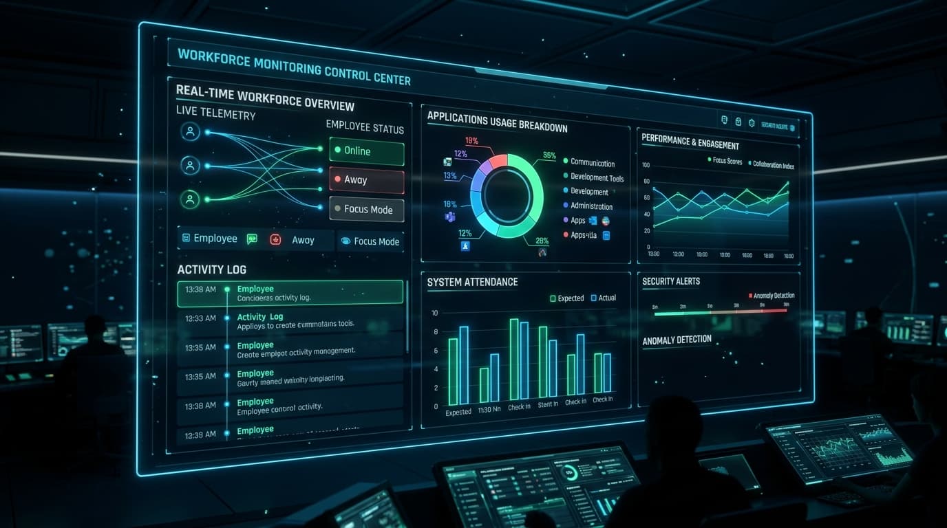 WorkSentinel Telemetry Dashboard